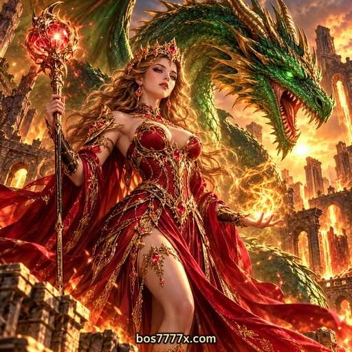 Ilustrasi fantasi mitologi bos777 — bos7777x.com